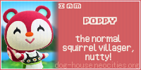 poppy, the normal squirrel villager 